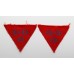 Pair of 4th Anti-Aircraft Division Printed Formation Signs