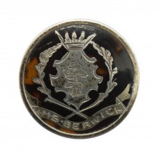 WW1 Royal Navy H.M.S. Berwick 1915 Hallmarked Silver & Tortoiseshell Sweetheart Brooch