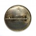 Notts & Derby Regiment (Sherwood Foresters) Mock Tortoiseshell & Silver Rim Sweetheart Brooch