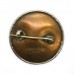 Royal Irish Rifles Mother of Pearl & Sterling Silver Rim Sweetheart Brooch