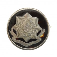 WW1 East Yorkshire Regiment 1915 Hallmarked Silver & Tortoiseshell Sweetheart Brooch