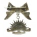 WWI Australian Commonwealth Military Forces Sterling Silver & Enamel Bow Suspension Sweetheart Brooch
