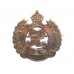 George V Royal Engineers Gold on Silver Sweetheart Brooch
