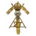 27th Lancers Cap Badge - King's Crown