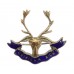 Seaforth Highlanders Brass & Enamel Sweetheart Brooch