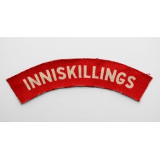 Royal Inniskilling Fusiliers (INNISKILLINGS) WW2 Printed Shoulder Title