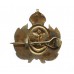 Royal Navy Brass & Enamel Sweetheart Brooch - King's Crown