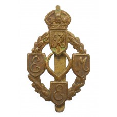 Royal Electrical & Mechanical Engineers (R.E.M.E.) Cap Badge - King's Crown (1st Pattern)