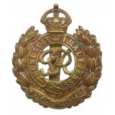 George VI Royal Engineers Cap Badge