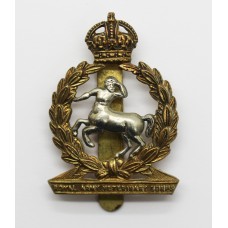 Royal Army Veterinary Corps (R.A.V.C.) Cap Badge - King's Crown