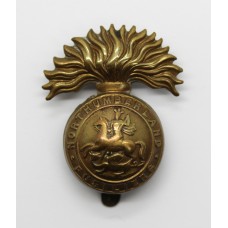 Northumberland Fusiliers Brass Cap Badge