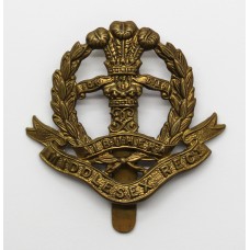 Middlesex Regiment WW1 All Brass Economy Cap Badge