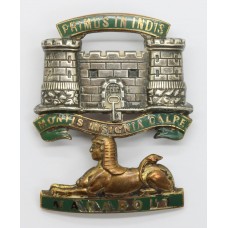 Victorian Dorsetshire Regiment Officer's Forage Cap Badge (c.1881-94)