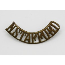 North Staffordshire Regiment (N.STAFFORD) Shoulder Title