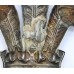 Victorian Prince of Wales's Leinster Regiment Officer's Forage Cap Badge