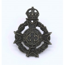 Royal Army Chaplains Department Collar Badge - King's Crown