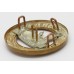 South Staffordshire Regiment Bi-metal Helmet Plate Centre