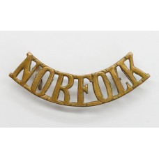 Norfolk Regiment (NORFOLK) Shoulder Title