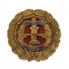 South Lancashire Regiment Brass & Enamel Sweetheart Brooch