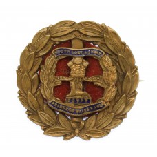 South Lancashire Regiment Brass & Enamel Sweetheart Brooch