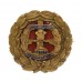 South Lancashire Regiment Brass & Enamel Sweetheart Brooch