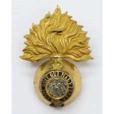 Royal Fusiliers (City of London Regiment) Officer's Dress Cap Badge - King's Crown