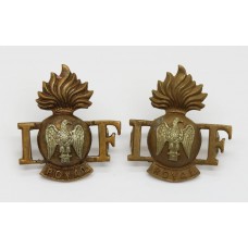 Pair of Royal Irish Fusiliers Shoulder Titles