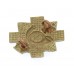 Highland Light Infantry (H.L.I.) Collar Badge - Queen's Crown