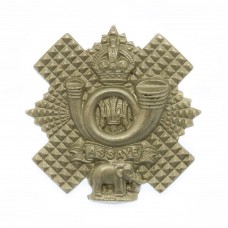 Highland Light Infantry (H.L.I.) Collar Badge - King's Crown