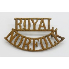 Royal Norfolk Regiment (ROYAL/NORFOLK) Shoulder Title