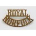 Royal Norfolk Regiment (ROYAL/NORFOLK) Shoulder Title