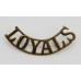 Loyal North Lancashire Regiment Shoulder Title