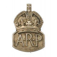 WW2 Air Raid Precautions (A.R.P.) 1938 Hallmarked Silver Lapel Badge