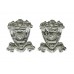 Pair of Renfrew & Bute Constabulary Collar Badges
