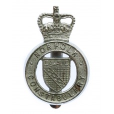 Norfolk Constabulary Cap Badge - Queen's Crown