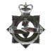 Devon & Cornwall Constabulary Senior Officer's Enamelled Cap Badge - Queen's Crown