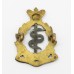 Victorian Royal Army Medical Corps (R.A.M.C.) Officer's Collar Badge