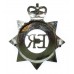 Metropolitan Police Enamelled Cap Badge - Queen's Crown