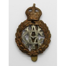 Army Veterinary Corps (A.V.C.) Cap Badge - King's Crown