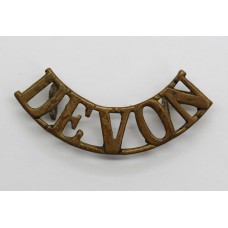 Devonshire Regiment (DEVON) Shoulder Title