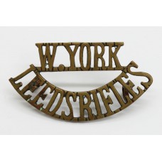 7th & 8th Bns. (Leeds Rifles) West Yorkshire Regiment (W.YORK/LEEDS RIFLES) Shoulder Title