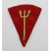 116th Royal Marine Independent Infantry Brigade Cloth Formation Sign