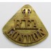 Royal Field Artillery London Territorials (T/R.F.A./LONDON) Shoulder Title