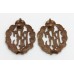 Pair of WW1 Royal Flying Corps (R.F.C.) Officer's Service Dress Collar Badges