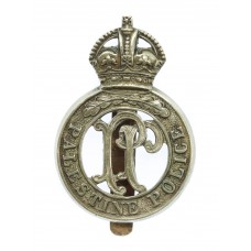 Palestine Police Cap Badge - King's Crown
