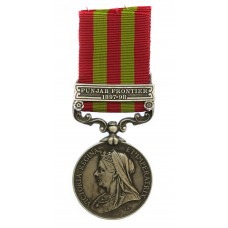 1895 India General Service Medal (Clasp - Punjab Frontier 1897-98) - Sowar Harnam Singh, 1st Central Indian Horse