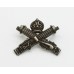 WW1 Guards Machine Gun Regiment Officer's Sterling Silver Collar Badge