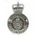 Dewsbury Borough Police Cap Badge - Queen's Crown