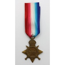 WW1 1914-15 Star - Sjt. R. Henderson, Royal Field Artillery - Wounded