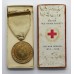 WW1 British Red Cross Society Medal for War Service 1914-1918 in Box of Issue - Mrs Annie McIntyre